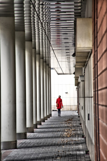 "dame en rouge" başlıklı Fotoğraf Jarek Witkowski tarafından, Orijinal sanat