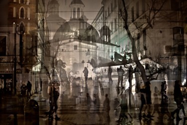 Photography titled "la nuit est fatigua…" by Jarek Witkowski, Original Artwork