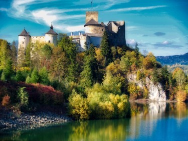 Fotografía titulada "château de fées / f…" por Jarek Witkowski, Obra de arte original