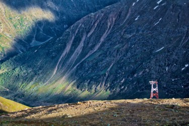 Fotografie mit dem Titel "Pôle alpin /alpine…" von Jarek Witkowski, Original-Kunstwerk