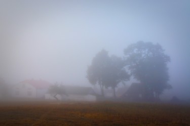 Photographie intitulée "brume matinale / mo…" par Jarek Witkowski, Œuvre d'art originale