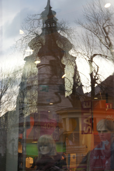 Photography titled "deux temples / two…" by Jarek Witkowski, Original Artwork