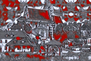 "en rouge" başlıklı Dijital Sanat Jarek Witkowski tarafından, Orijinal sanat