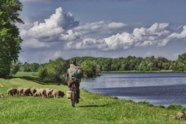 Fotografie mit dem Titel "Revenons à nos mout…" von Jarek Witkowski, Original-Kunstwerk