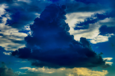 Fotografia zatytułowany „un gros nuage noir…” autorstwa Jarek Witkowski, Oryginalna praca, Fotografia cyfrowa
