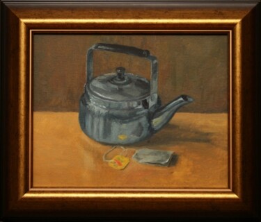 Painting titled "The Tea" by Jarka Drechslerová, Original Artwork