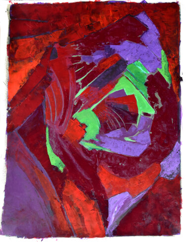 Картина под названием "abstraction 781" - Jaro, Подлинное произведение искусства, Акрил