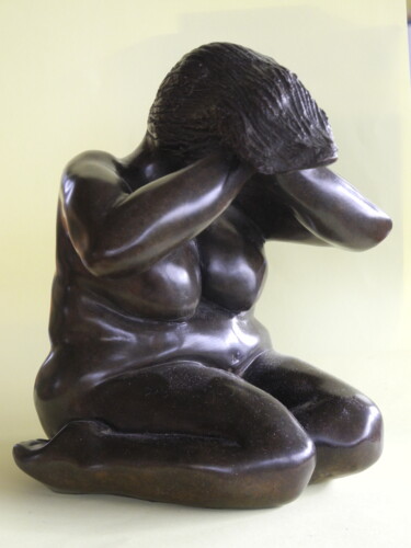 Escultura intitulada "Le Bain" por Jaro, Obras de arte originais, Bronze
