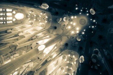 Fotografia intitulada "Sagrada Família" por Jarek Sieczkowski, Obras de arte originais, Fotografia digital