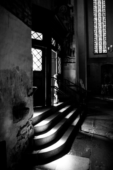 Fotografie mit dem Titel "Gothic church" von Jarek Sieczkowski, Original-Kunstwerk, Digitale Fotografie
