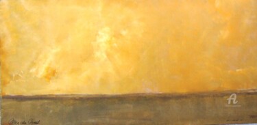 Peinture intitulée "Mer du Nord 1" par Jasco, Œuvre d'art originale, Acrylique Monté sur Châssis en bois