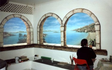 Scultura intitolato "Sardegna" da Jason, Opera d'arte originale