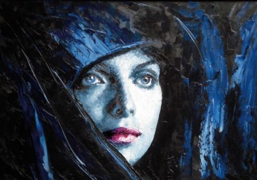 Pittura intitolato "Michelle Pfeiffer" da Jason, Opera d'arte originale
