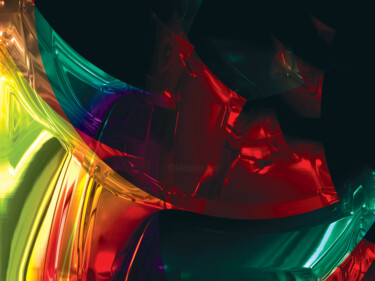 Arts numériques intitulée "Cristales 3/XL larg…" par Javier Diaz, Œuvre d'art originale, Impression numérique