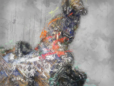Arte digital titulada "Carrusel/XL large o…" por Javier Diaz, Obra de arte original, Fotografía manipulada