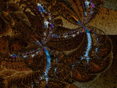 Цифровое искусство под названием "Medusas 3/XL large…" - Javier Diaz, Подлинное произведение искусства, Цифровая печать