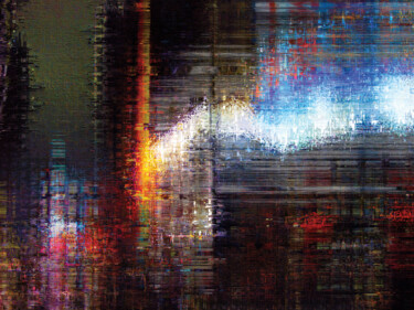 Цифровое искусство под названием "Estructuras lumínic…" - Javier Diaz, Подлинное произведение искусства, Манипулированная фо…