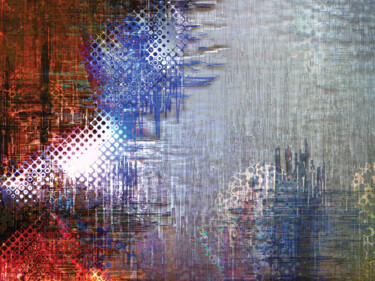 Digitale Kunst mit dem Titel "Ventiscas de luz VI…" von Javier Diaz, Original-Kunstwerk, Manipulierte Fotografie