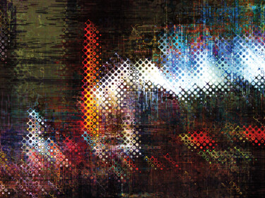 Artes digitais intitulada "Ciudades abstractas…" por Javier Diaz, Obras de arte originais, Fotografia Manipulada