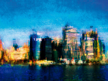 Arte digital titulada "Staten Island 2" por Javier Diaz, Obra de arte original, Fotografía manipulada