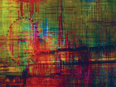 Цифровое искусство под названием "Texturas del mundo,…" - Javier Diaz, Подлинное произведение искусства, Манипулированная фо…