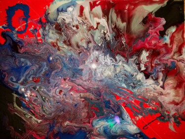 Peinture intitulée "Tropic of Cancer" par Javier Hernandez, Œuvre d'art originale, Émail