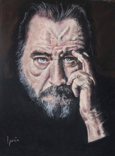"Retrato del actor B…" başlıklı Resim Javier Ipiña tarafından, Orijinal sanat, Pastel