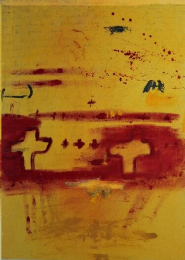 "Dos cruces" başlıklı Tablo Javier Vega tarafından, Orijinal sanat, Petrol