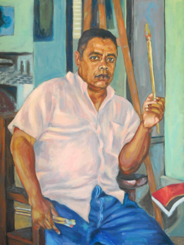 Pintura titulada "Javier Rosa" por Javier Rosa, Obra de arte original, Oleo