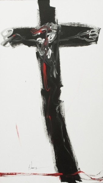 Pintura titulada "Sacrificio Por Ti" por Javier Rosa, Obra de arte original, Oleo