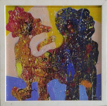 Pittura intitolato "Transformation" da Jay Karun, Opera d'arte originale, Acrilico