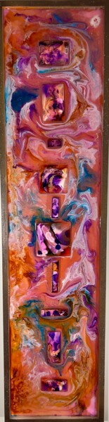 Painting titled ""Balance"" by Jay Q Innovations, Original Artwork, Resin