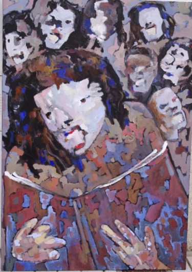 Painting titled "When The saints" by Jayto Cardalliaguet, Original Artwork