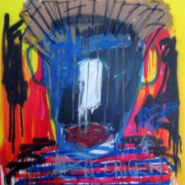 Painting titled "ORIGEN" by Jazzu, Original Artwork