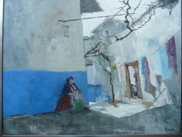 Painting titled "Kabylie" by Martine Juskowiak, Original Artwork