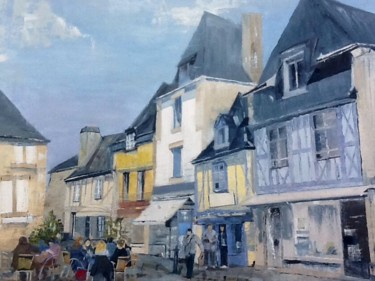 绘画 标题为“Quimper en Bretagne” 由Martine Juskowiak, 原创艺术品