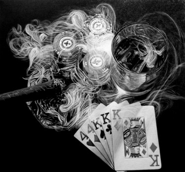 Photography titled "Game Over B/W" by João Bello (JBello Studio), Original Artwork, Manipulated Photography
