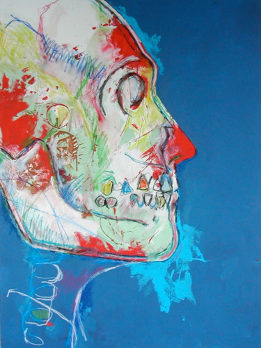 Peinture intitulée "Radiographie d'un c…" par Jean Christophe Le Du, Œuvre d'art originale, Acrylique