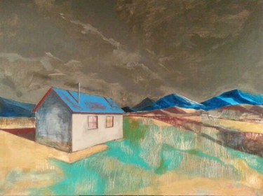 Peinture intitulée "Patagonie" par Jean Christophe Le Du, Œuvre d'art originale