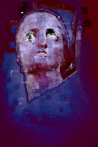 Fotografia intitolato "Statue Troca" da Jean-Christophe Mandelli, Opera d'arte originale, Fotografia digitale