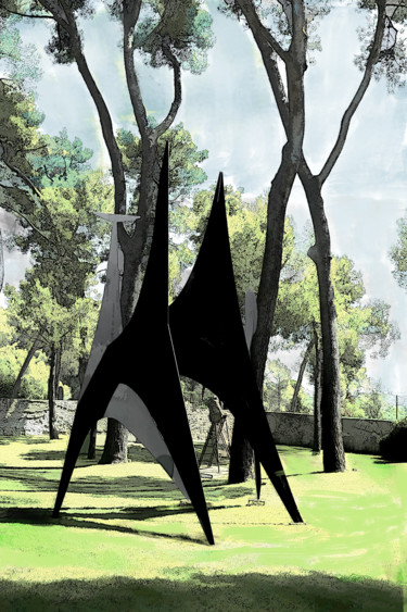 Photography titled "Fondation Maeght-Al…" by Jean-Christophe Mandelli, Original Artwork, Non Manipulated Photography