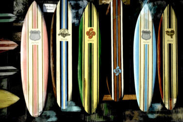 Fotografia zatytułowany „J surf the colors” autorstwa Jean-Christophe Mandelli, Oryginalna praca, Fotografia nie manipulowana