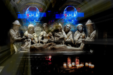 Photography titled "Resurrection-Metave…" by Jean-Christophe Mandelli, Original Artwork, Light Painting