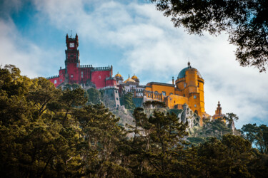 Фотография под названием "Palácio da Pena" - Jcarlos, Подлинное произведение искусства, Цифровая фотография