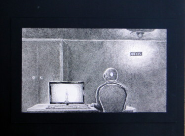 "On ne va tout de même pas revenir au moyen âge!" Drawing titled ""On ne va tout de m…" by Jean-Christophe Sylvos, Original Art, Ink