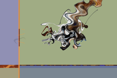 Artes digitais intitulada "biomorph series 006" por John Chan, Obras de arte originais, Trabalho Digital 2D
