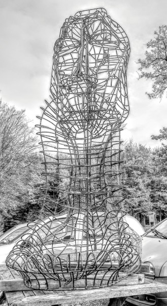 Sculpture intitulée "img-20171102-105042…" par Christian Lallemand, Œuvre d'art originale