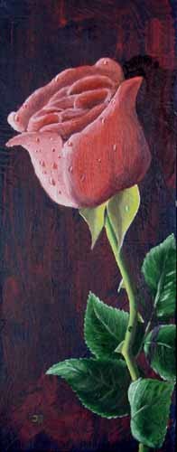 Painting titled "Rosée" by Jacques Copp, Original Artwork