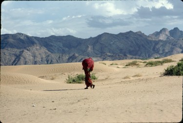 Photographie intitulée "Le départ vers où ?" par Jean Dufour, Œuvre d'art originale, Photographie argentique Monté sur Carton