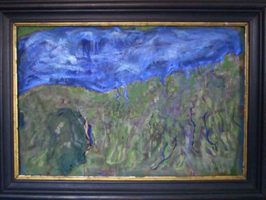Painting titled "Forces of Nature" by Janet Decker Yanez, Original Artwork